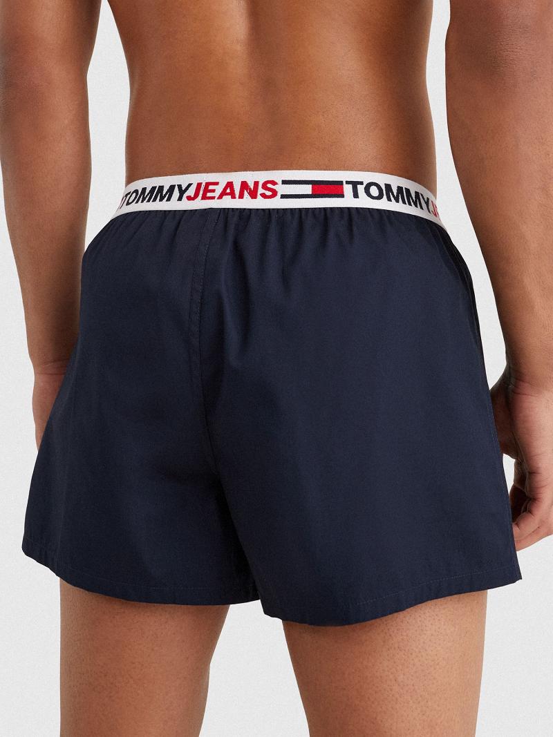 Férfi Tommy Hilfiger Tj woven boxer Boxers Sötétkék | HU 1348CTV